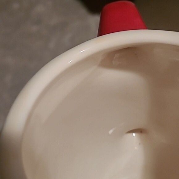 Santa Mug COFFEE cup international cookies milk merry jolly Christmas Retro - Picture 7 of 16